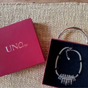 UNO De 50 silver necklace NEW!